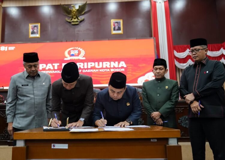 DPRD Kota Bogor Sahkan Raperda Pertanggungjawaban APBD 2025 dalam Rapat Paripurna