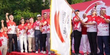 Hadiri Kirab Merah Putih FMP ke-11, Adityawarman Adil: Perkuat Cinta Tanah Air