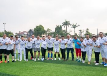 DPRD Kota Bogor Tahan Imbang Pemkot Bogor 2-2, Menang Adu Penalti di Wali Kota Cup Mini Soccer