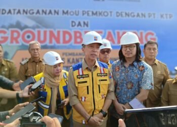 Akses Jalan Kantor Pemerintahan Baru di Katulampa Dibangun 