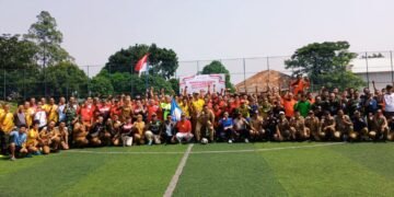 Meriahkan HUT RI, 20 Tim Bertanding di Forkopimcam Cup Bogor Selatan