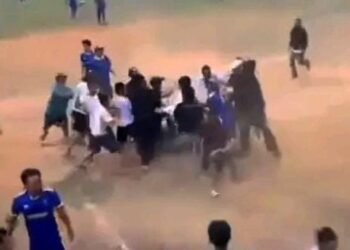 Ricuh Sepakbola Pordes di Sukajaya, Wasit Alami Sejumlah Luka