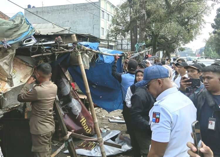 Pemkot Bogor Sterilisasi PKL di Jalan MA Salmun dan Merdeka