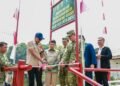 TNI AD Bangun Jembatan Garuda King Ago Batu Tapak di Kota Bogor