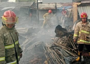 Tabung Gas Bocor Sebabkan Kebakaran di Ciomas, Satu Orang Luka