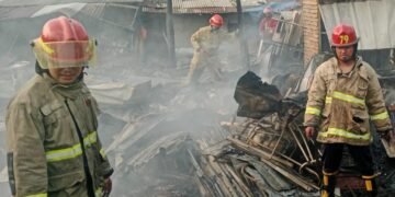 Tabung Gas Bocor Sebabkan Kebakaran di Ciomas, Satu Orang Luka