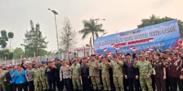 Apel Kebangsaan Digelar, 1.584 Personel Disiapkan Jelang HUT ke-81 RI di Kabupaten Bogor