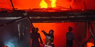 Rumah Warga di Empang Terbakar, Seorang Wanita Meninggal