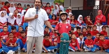 PORSESOSI Goes to School Buka Jalan Atlet Muda Skateboard dan Sepatu Roda di Cianjur