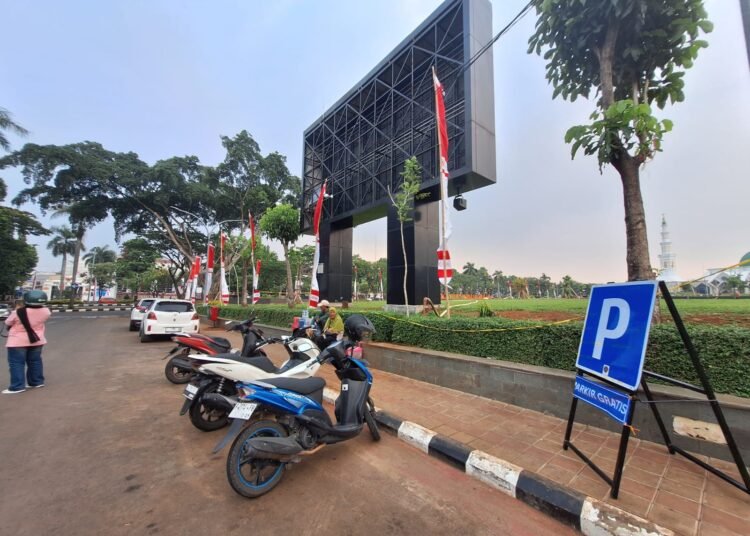 Usai Diprotes Gegara Berbayar, Parkir di Area Pemkab Bogor Kembali Digratiskan