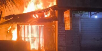 Rumah Warga Cibungbulang Terbakar Saat Pagi Buta, Penyebab Diselidiki 