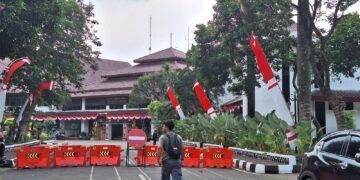 Pasca “Kegiatan” KPK, Kawasan Setda Kabupaten Bogor Diperketat dengan Barrier