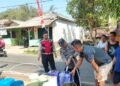 Polres Cianjur Salurkan 11.500 Liter Air Bersih untuk Warga Terdampak Kekeringan di Haurwangi