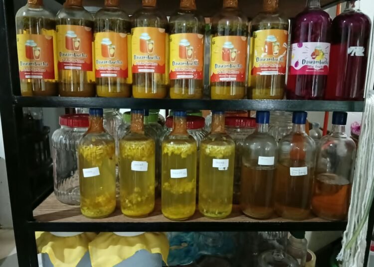 Bank Sampah Bersih Istiqomah Kedung Jaya Kembangkan Kombucha dan Fruit Enzyme