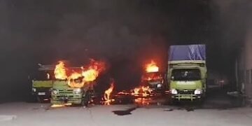 Pabrik Styrofoam di Cileungsi Bogor Terbakar, 8 Mobil Damkar Diterjunkan 