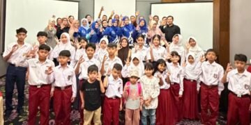 Lewat Gerakan “Satu Seragam, Sejuta Harapan” Karina Soerbakti Hidupkan Semangat Pendidikan di Kota Bogor