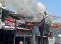 3 Kios Ludes Terbakar Di Citaming,Damkar Kerahkan 3 Unit