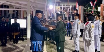 Jelang HUT ke-81 RI, Pemkab Bogor Jemput Bendera Merah Putih di Pendopo Bupati Malasari
