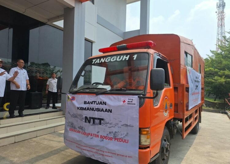 Gerakan Kabupaten Bogor Peduli Salurkan Donasi Kemanusiaan ke Korban Bencana NTT