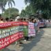 Aksi Damai di Balaikota Bogor, Sopir Angkot Soroti Reduksi dan Batas Usia Kendaraan