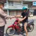 Polres Bogor Bagikan Masker Antisipasi Abu Vulkanik Gunung Krakatau