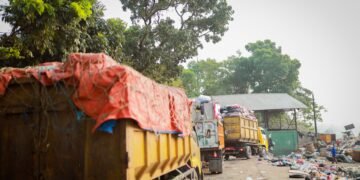 128 Truk Sampah Kota Bogor Masuk Bergiliran ke TPAS Galuga