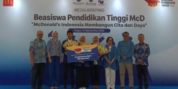 35 Mahasiswa Baru IPB University Terima Beasiswa Pendidikan Tinggi McD