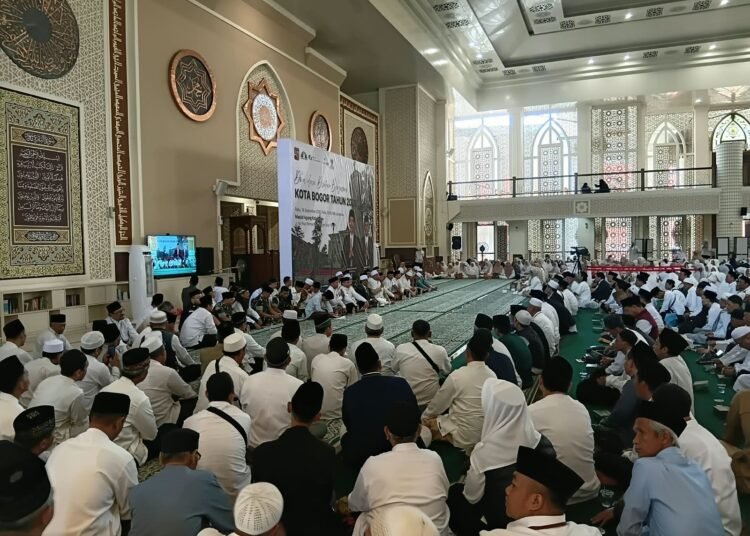 Ribuan Guru Ngaji Kota Bogor Doa dan Zikir Bersama untuk Keselamatan Bangsa 