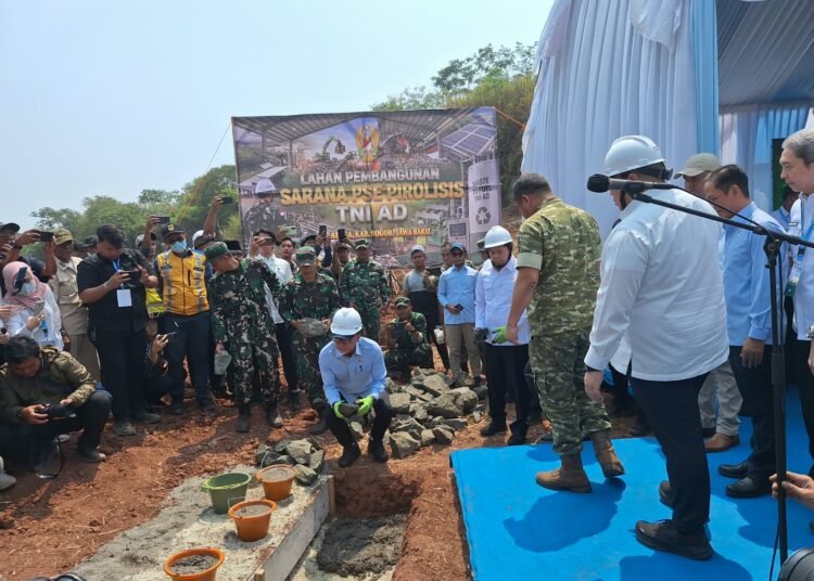 Tempat Pengolahan Sampah Energi Listrik dan Solar di Galuga Mulai Dibangun