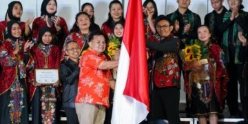 Adityawarman Adil Lepas Delegasi PSM Agria Suara IPB ke Korea Selatan