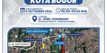 Car Free Day Kembali Digelar di Jalan Jenderal Sudirman Kota Bogor