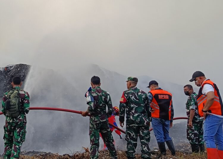 Lahan Terbakar, Aktivitas Pembuangan Sampah di TPA Galuga Ditutup