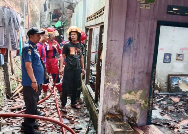2 Rumah di Bondongan Terbakar, Sejumlah Warga Dilarikan ke Rumah Sakit