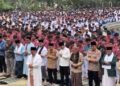 Ribuan Umat Muslim Gelar Salat Istisqa di Alun-Alun Cianjur, Berharap Hujan Segera Turun