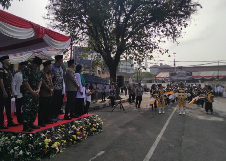 Gelar Pawai Religi, Polres Sukabumi Kota Peringati Maulid Nabi 1448 H