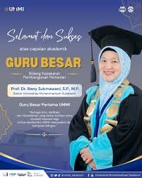 Sejarah Baru Pendidikan Tinggi Sukabumi, Rektor UMMI Raih Gelar Guru Besar