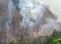 Api Lahap Gunung Jayanti Palabuhanratu, 2 Unit Damkar Siaga