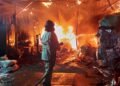 Gudang Rongsok di Kebonpedes Sukabumi Terbakar Dini Hari, Diduga dari Sisa Pembakaran Sampah