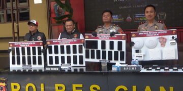 Polres Cianjur Bongkar Markas Jaringan Judi Online, 9 Orang Ditangkap