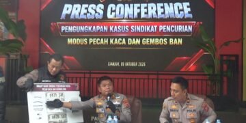 Polisi Bongkar Sindikat Pecah Kaca Lintas Wilayah, Kerugian Korban Rp4,1 Miliar