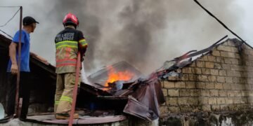 2 Orang Alami Luka saat 2 Rumah di Kota Bogor Kebakaran
