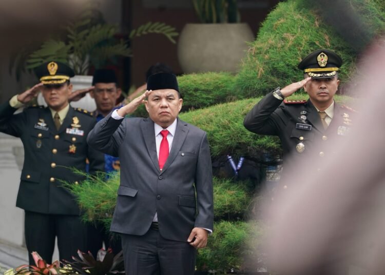 Hadiri Hari Kesaktian Pancasila, Adityawarman Tegaskan Pentingnya Persatuan
