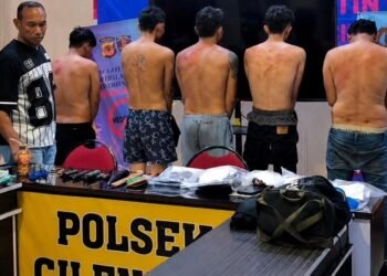 Lima Pelaku Curanmor Wilayah Cileungsi Ditangkap, Sebulan Capai 15 Motor