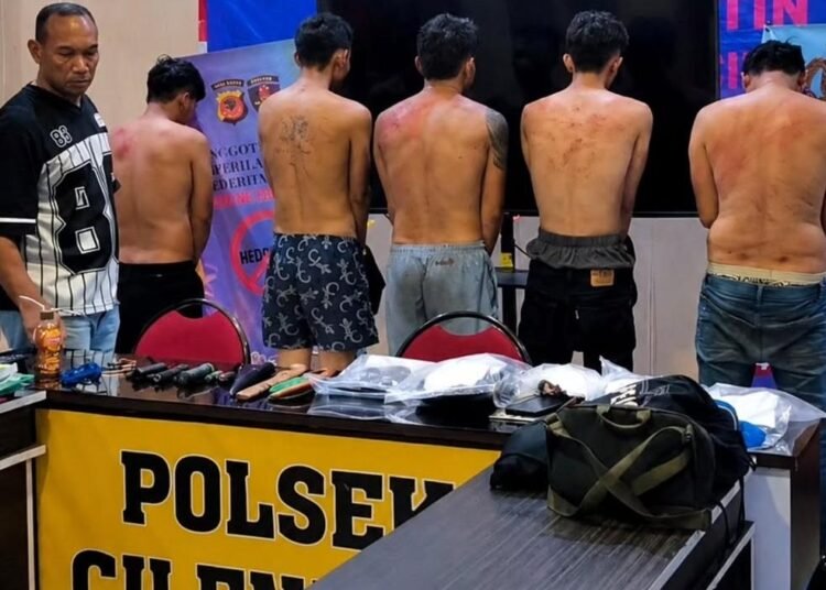 Lima Pelaku Curanmor Wilayah Cileungsi Ditangkap, Sebulan Capai 15 Motor