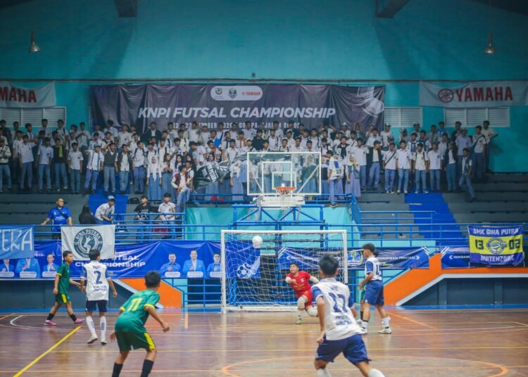 56 Tim Pelajar se-Bogor Raya Bertanding di KNPI Futsal Championship 2026