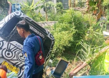 Terperosok ke Jurang di Puncak, Sopir Bus Pariwisata Meninggal Dunia