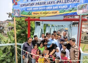 Jembatan Pasirjaya-Paledang Resmi Beroperasi, Permudah Mobilitas Warga 