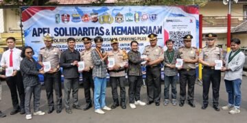 Polresta Bogor Kota dan Cipayung Plus Gelar Apel Solidaritas-Kemanusiaan