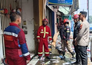 Kebakaran Ruko di Suryakencana Bogor Diduga Dipicu Korsleting Listrik