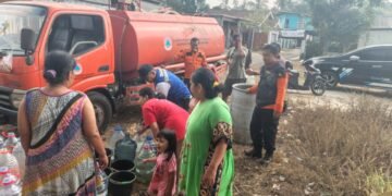 Kemarau 4 Bulan, Ratusan Warga di Warnajati Cibadak Krisis Air Bersih, BPBD Salurkan 10.000 Liter Air